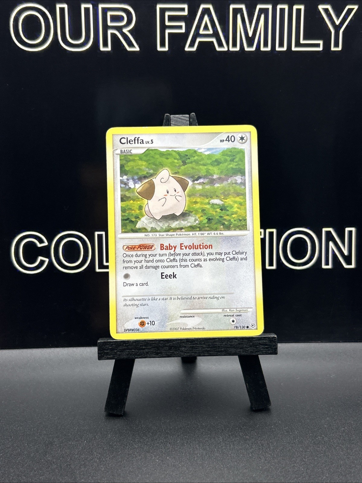 💥 CLEFFA Pokemon 2007 TCG Diamond and Pearl Rare Regular # 78/130