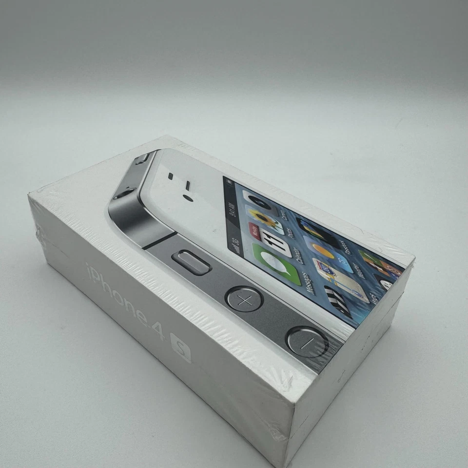 iPhone 4S A1387 Blanco 16 GB SELLADO • MD239KS/A • ¡Artículo de colección... - Imagen 2 de 4