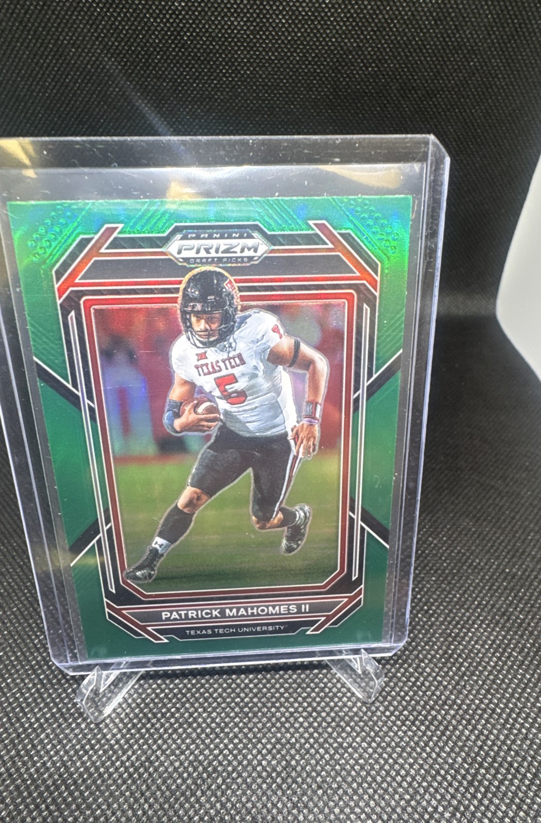 2023 Panini Prizm Draft Picks - Patrick Mahomes II #81 Green Prizm