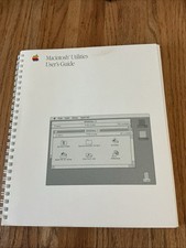 Apple Macintosh Utilities User's Guide Manual Original 1988 030-3283-A