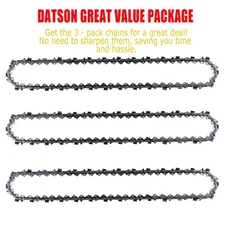 18" Chainsaw Chain .325-058-72DL Full-Chisel replaces Oregon 21LPX072G