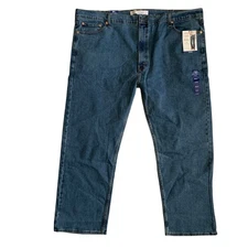 Signature by Levi Strauss & Co. Gold Label Mens Sz 50x30 Regular Fit Denim Jeans