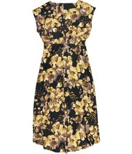 Sl Fashions Womens Floral-Print Maxi Dress