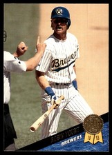 Robin Yount 1993 Leaf #188 Milwaukee Brewers MLB READ FREE SHIPPING AutographDen