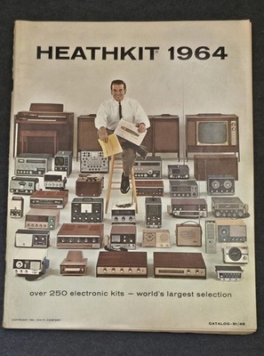 1964 Heathkit Master Catalog No. 81/40   Complete w/ Inserts   Clean Staples