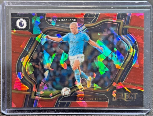 2022-23 Panini Select Premier League Erling Haaland Field Level Red Ice #208