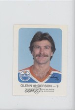 1982 Red Rooster Edmonton Oilers Grocery Store Issue Glenn Anderson #9 HOF 09wc
