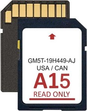 2024 Navigation SD Card A15 Compatible with Ford/Lincoln USA/Canada GPS Black