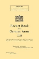 War Office September (U. A.) | Pocket Book Of The German Army 1943 | Taschenbuch