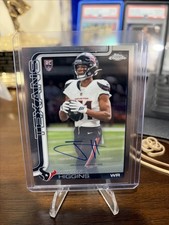 2025 Topps Chrome Jayden Higgins Rookie Auto #RA-JHI Houston Texans