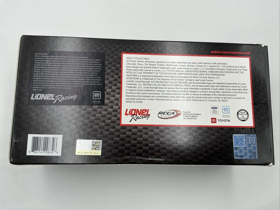 Kyle Busch #8 2024 Lucas Oil 1:24 Elite NASCAR Diecast #119 de 160 Foto 3 de 4