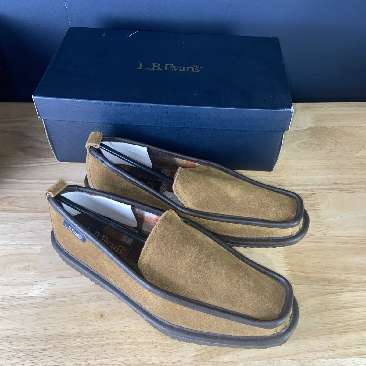 Slippers for Men 8.5 US Shoe L.B. Evans for sale | eBay