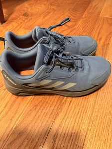 Adidas Terrex Anylander Hiking Shoes Blue Black Grey Trail Running US 10.5