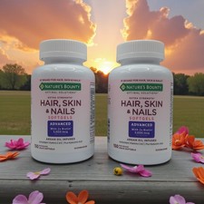 Natures Bounty Hair Skin Nails Extra Strength Biotin 5000mcg 150ct Exp 11/26  2  
