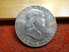 1949-S United States 90% Silver Franklin Half Dollar 50c - No Reserve