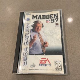 College Slam Madden 97 NHL All-star Hockey Sports Lot Sega Saturn DAMAGED CASES