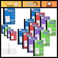 Primary Composition Book, K-2 Ruled Journal, 100 Sheets, 12 Pack, Assorted Color