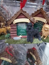 Black Poodle Photo Magnet/hanging Ornament. Size 8cm Height By 12cm Length.