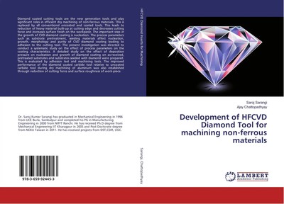 Saroj Sarangi (u. a.) | Development of HFCVD Diamond Tool for machining...