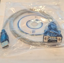 2.5ft USB to Serial Adaptor CABLE USB A Male / DB9 Male