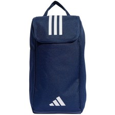 Image of adidas boot bag shoebag 3 stripe navy blue shoe bag bootbag