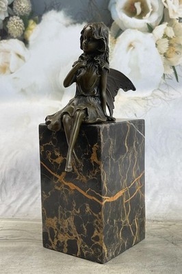 Handcrafted Little Fairy Signed Original Bronze Museum Quality Artwork Deal 