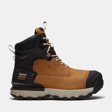 TIMBERLAND PRO Mens Boondock Ultralight Composite Toe Waterproof Work Boot WHEAT