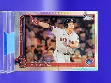 Masataka Yoshida 2025 Topps Chrome Prism Refractor SP 🔥 Red Sox