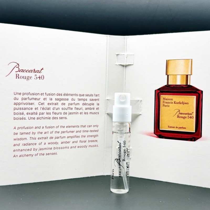 Maison Francis Kurkdjian Baccarat Rouge 540 Extrait De Parfum Sample - 2ml