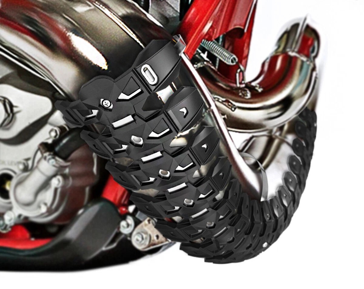 PROTECTOR DE ESCAPE 2 TIEMPOS ROJO POLISPORT R: 8469200004