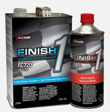 Finish 1 Auto Refinish Ultimate Clearcoat 1 Gal Med Universal Hardener 1 Qt