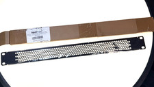 NavePoint 1U Vented Blank Rack Panel 19  Stee...