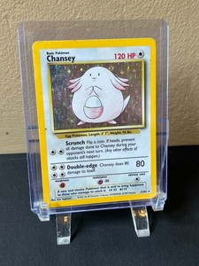 1999 chansey pokemon card value Base Set Chansey