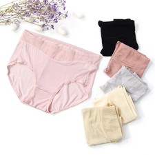 3 Pack 100 Natural Silk Women Panties Briefs Underwear Lingerie M L XL TG007