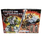 Transformers G.I. Joe Autobot Kup Triple "T" Leatherneck SGT. Slaughter Playset