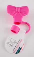 New 2025 Ankyo Straw Topper - Pink Bow