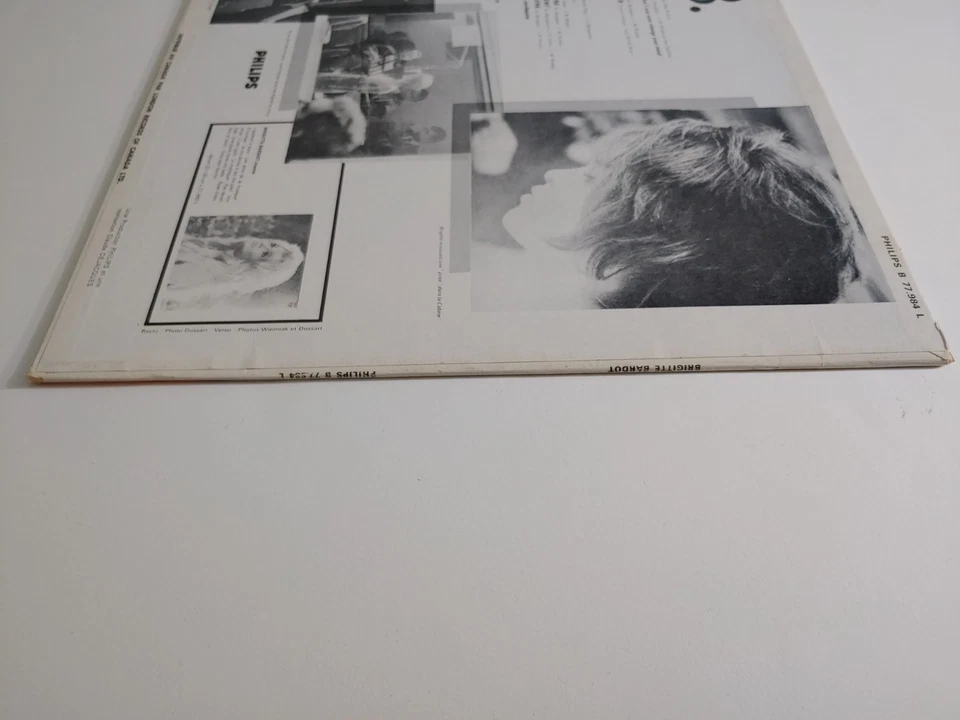BRIGITTE BARDOT B.B. PHILIPS B 77.984 L CANADA ORIG 1964 MONO  LP Foto 3 de 4
