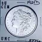 1921 D BU GEM MORGAN SILVER DOLLAR UNC MS+++ U.S. MINT RARE COIN 8776