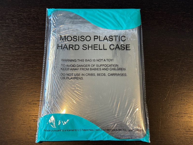 New Black Mosiso Plastic Hard Shell Case Compatible with 13" MacBook Series Air