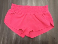 Wonder Nation Girls Cut-Off Shorts Pink XS 4-5 Recycled Polyester Spandex
