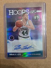 2019-20 Panini NBA Hoops Premium Stock - Hoops Ink Brian Scalabrine #HI-BSC (AU)