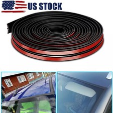 10ft Rubber Car Seal Edge Sealing Strip Windshield Roof Noise Insulation Trim