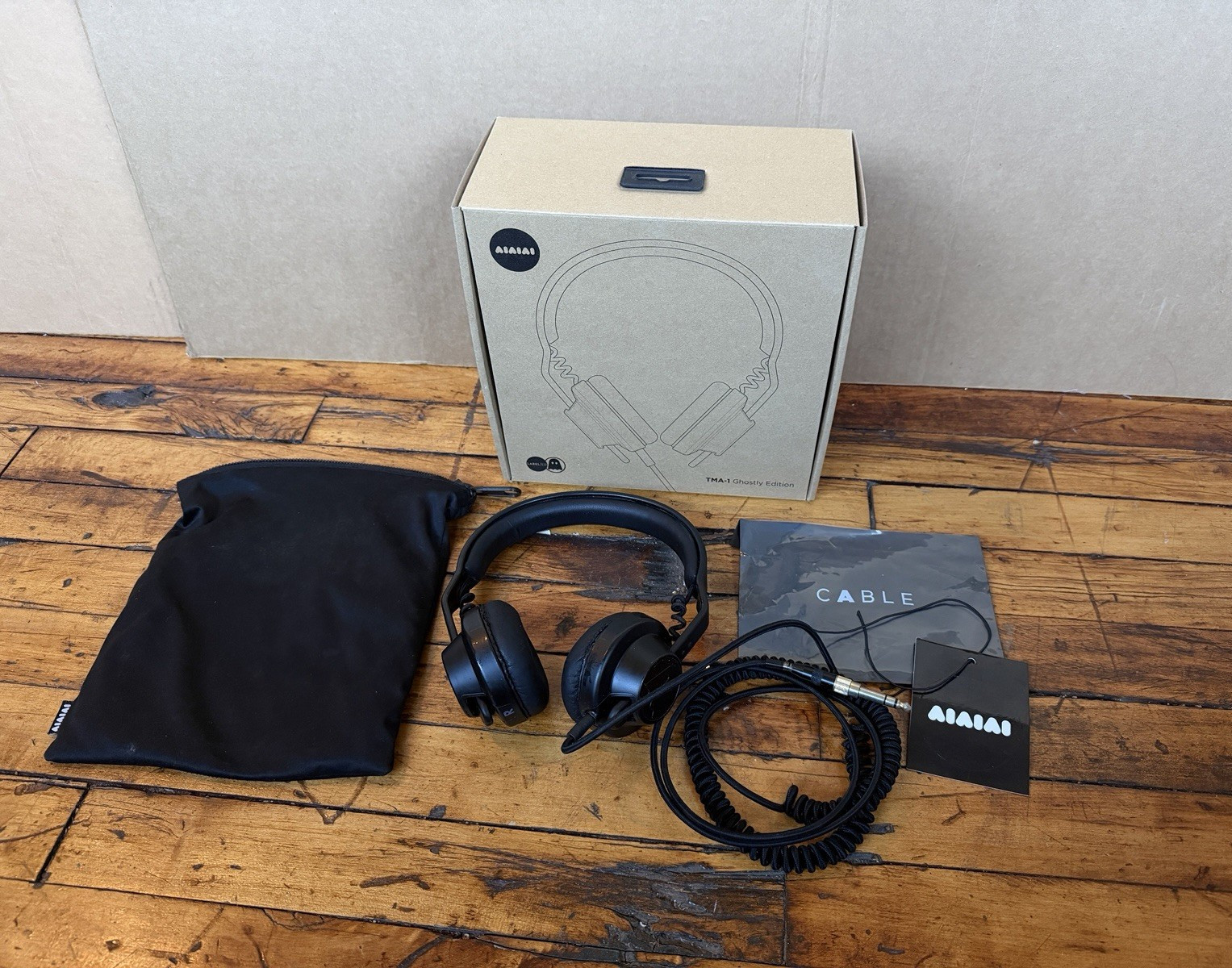 AIAIAI TMA-1 Headphones Ghostly International Edition with Box Tested Working