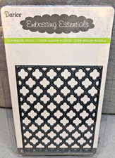 Darice Embossing Essentials Nesting Scallop Hearts Die Cut Embossing Stencil NEW
