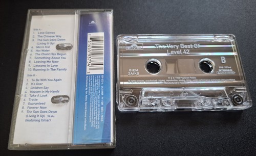 Level 42 – The Very Best Of Level 42 1998 MC Cassette Tape - Bild 2 von 2