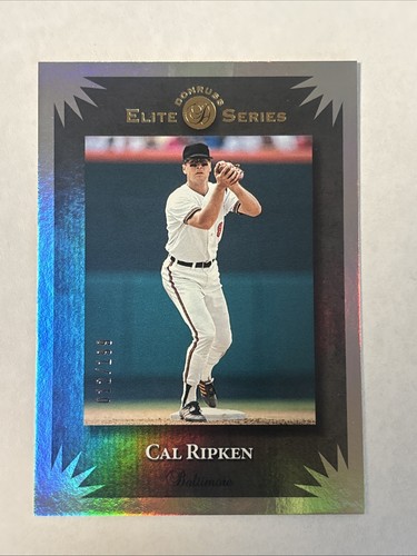 2025 Donruss Cal Ripken Elite Series Holo #12/199 SP Orioles Legend HOF🔥📈