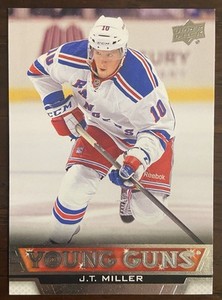 JT MILLER 2013-14 UPPER DECK YOUNG GUNS #205 NEW YORK RANGERS! READY FOR GRADING