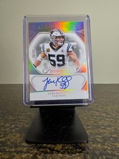 Luke Kuechly 2025 Panini Flawless All-Pro Ink Auto /25 Panthers - 2026 HOF