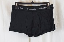 Calvin Klein 3 Pack Men's Cotton Stretch Boxer Brief Black Size Medium