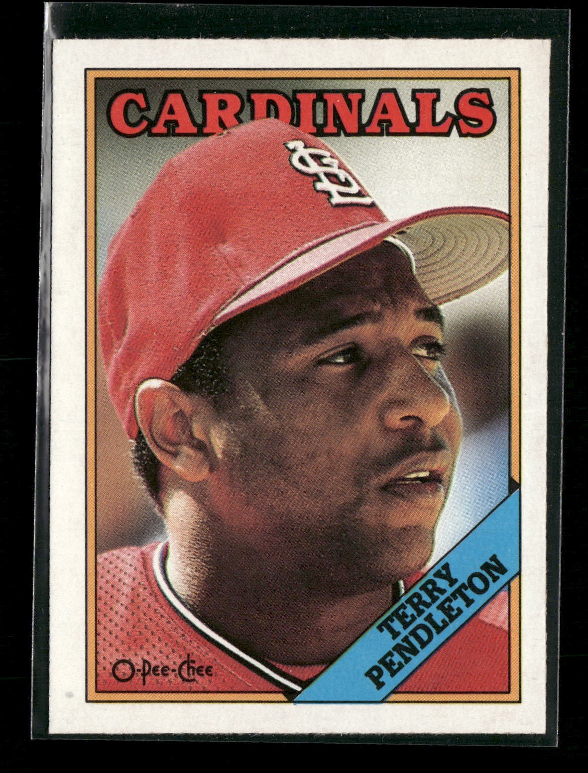 1988 O-Pee-Chee #105 Terry Pendleton St. Louis Cardinals